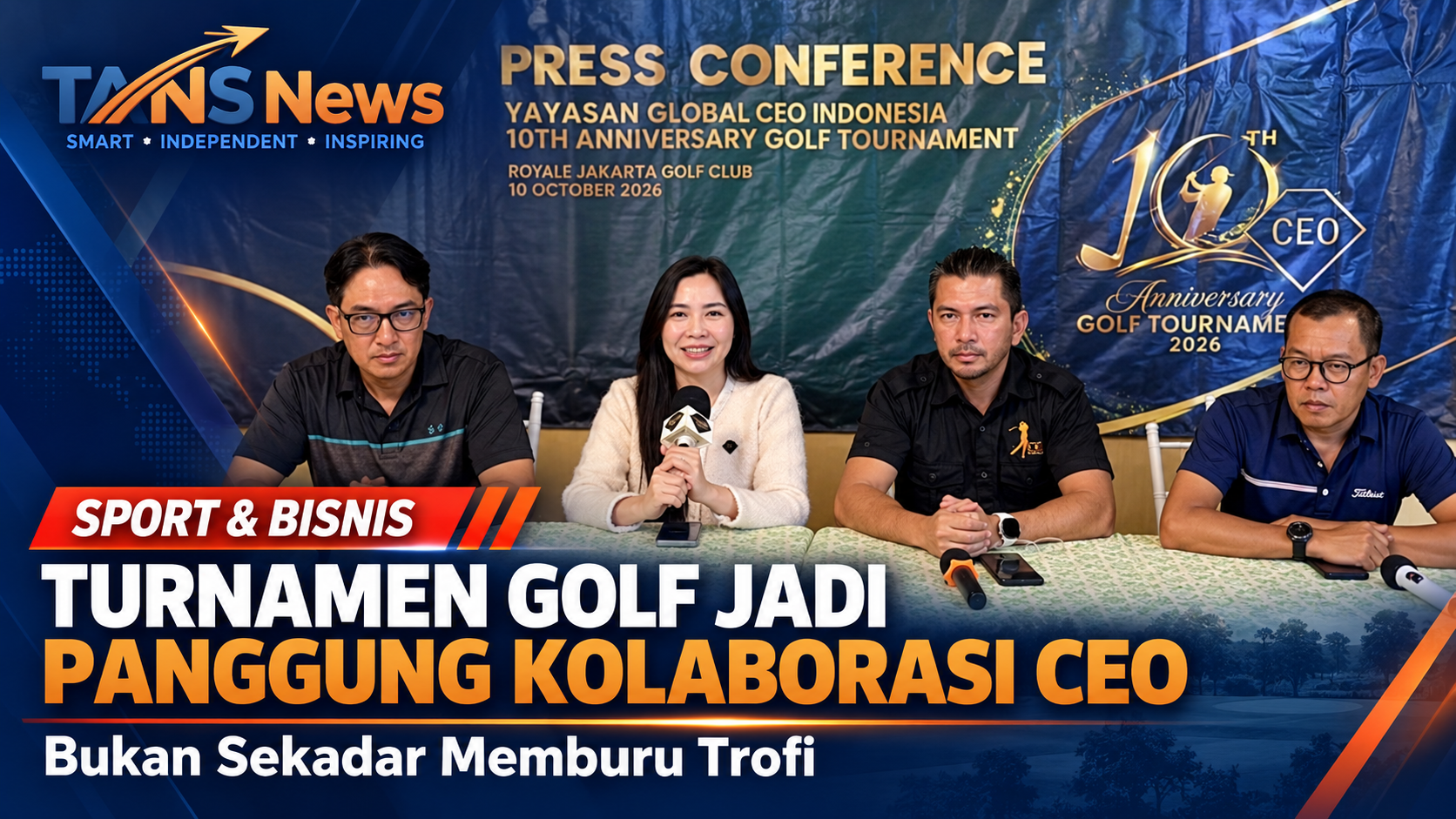 Turnamen Golf Jadi Panggung Kolaborasi CEO, Bukan Sekadar Memburu Trofi