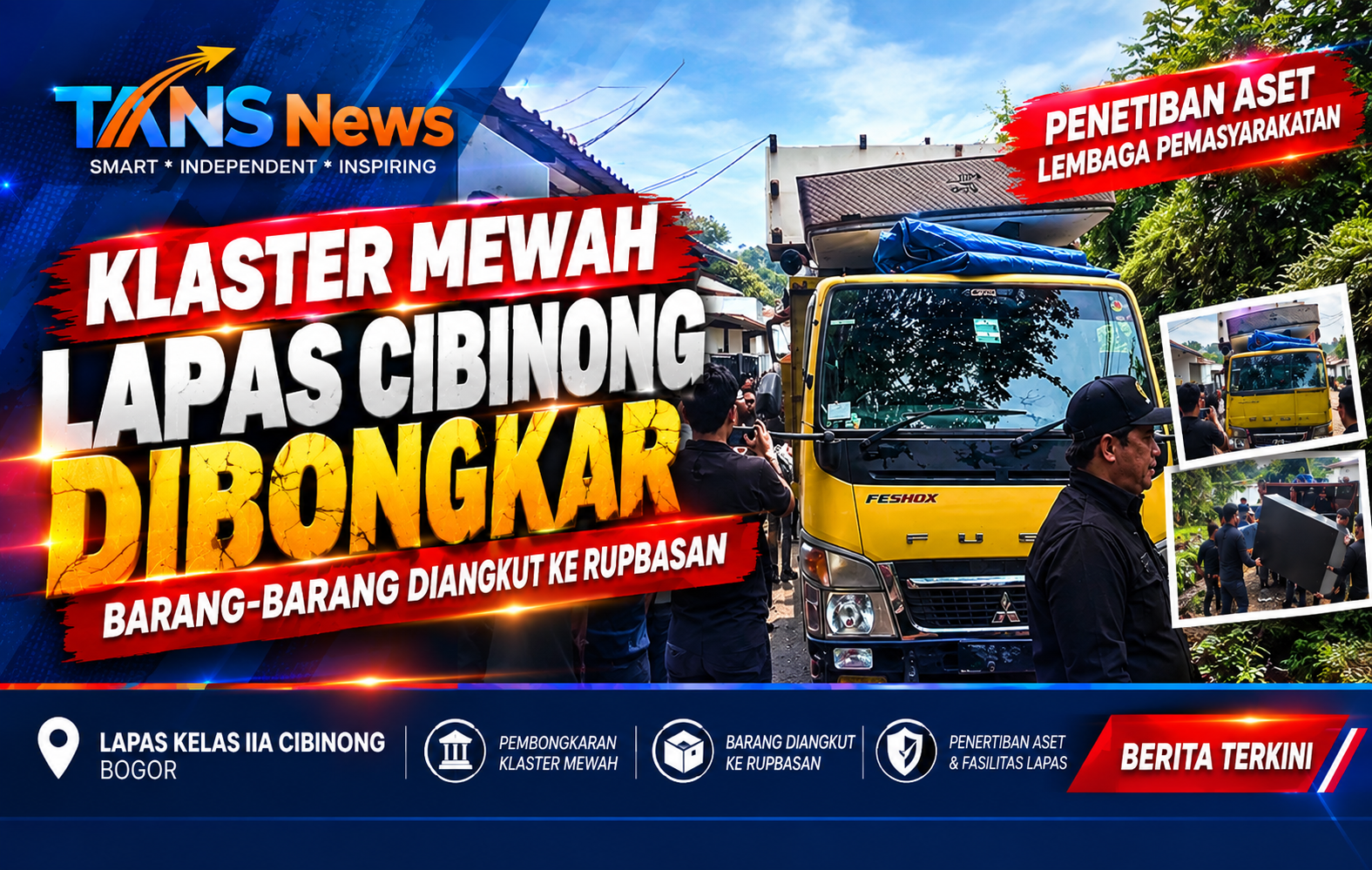 AKHIRNYA !!! Klaster Mewah Lapas Cibinong Dibongkar