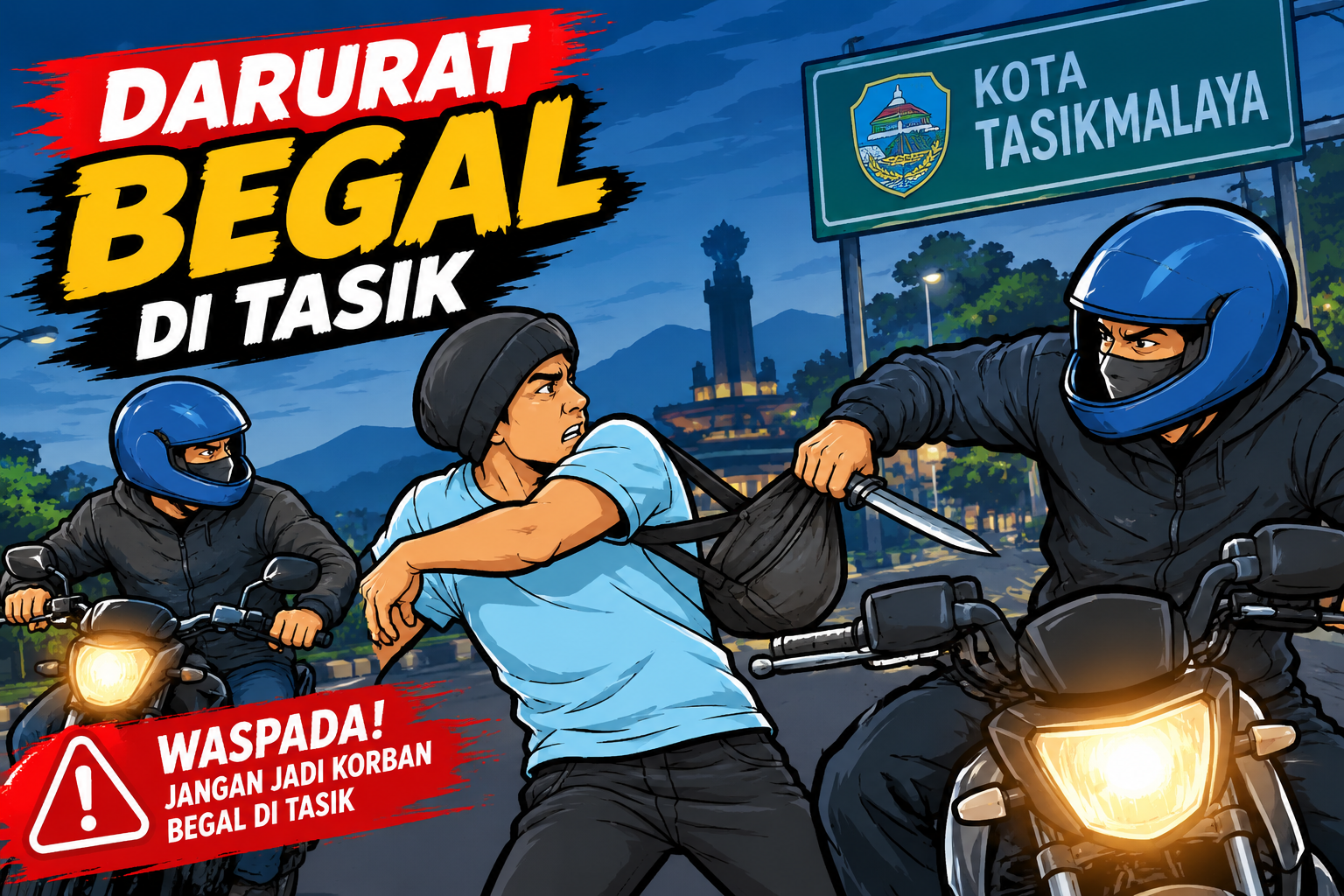 Kapolda Jabar Instruksikan Polisi Tindak Tegas Geng Motor dan Begal di Tasikmalaya