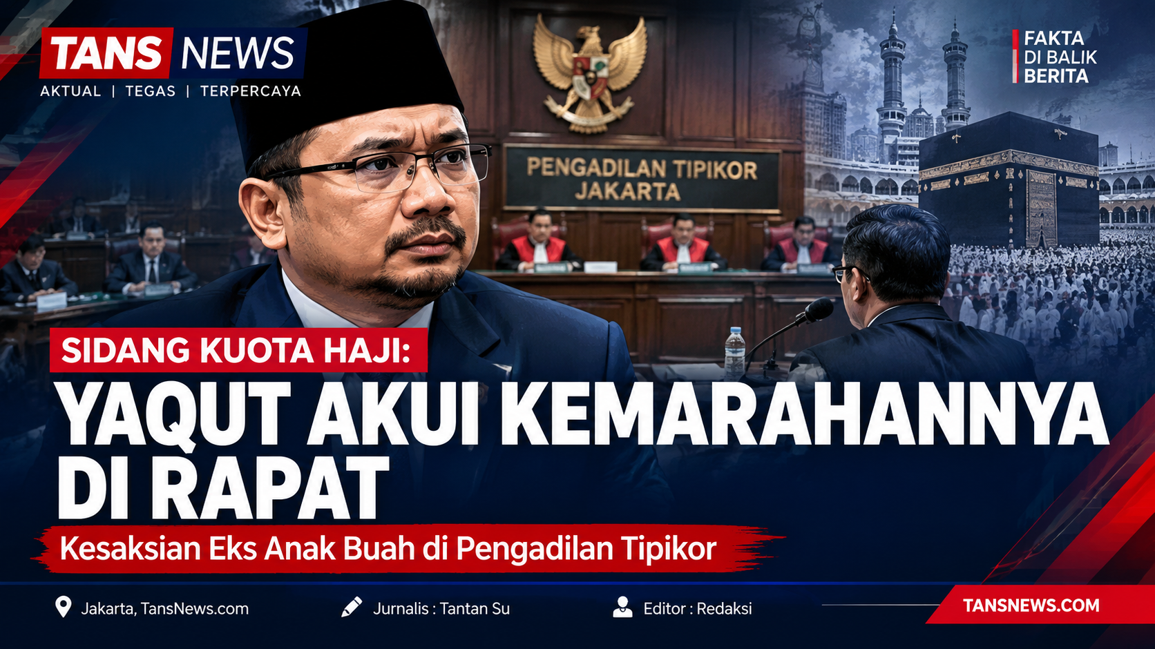 Sidang Kuota Haji Memanas, Yaqut Akui Kemarahannya di Rapat: “Siapa yang Menyeleweng?”