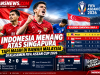 Indonesia Menang atas Singapura, tapi Masih di Bawah Malaysia di Klasemen FIFA ASEAN Cup 2026