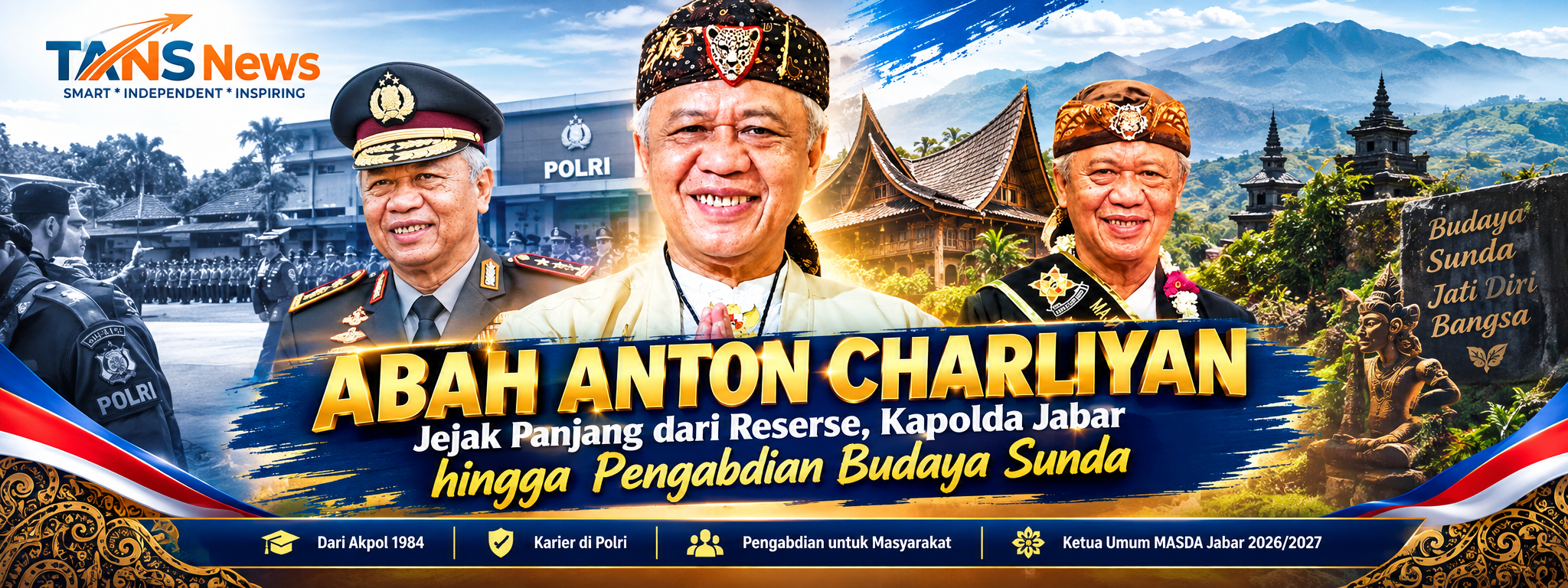 Dari Reserse ke Kapolda Jabar, Kini Abah Anton Charliyan Menjaga Akar Budaya Sunda