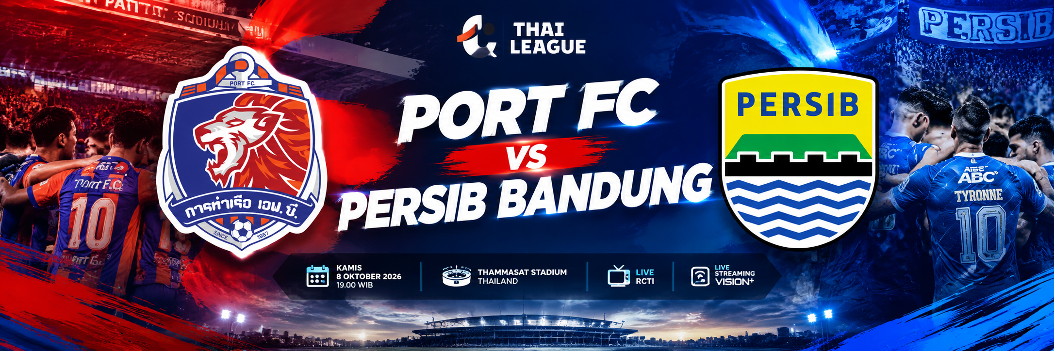 Persib Tantang Port FC di ASEAN Club Championship, Ini Jadwal dan Live TV